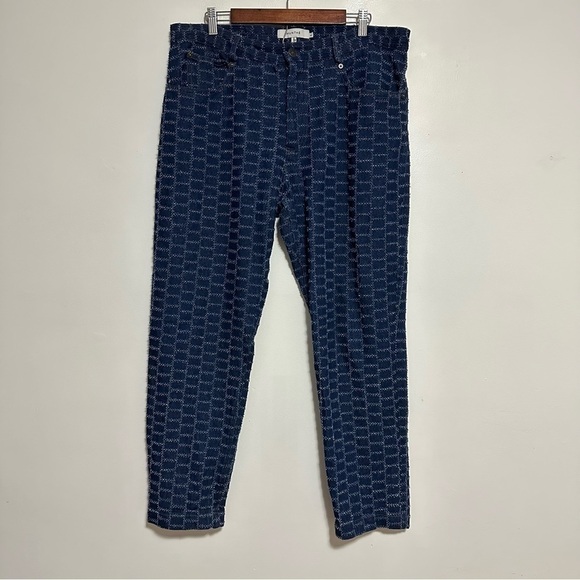 Munthe Riggs Patchwork Indigo Boyfriend Jeans - Picture 6 of 11